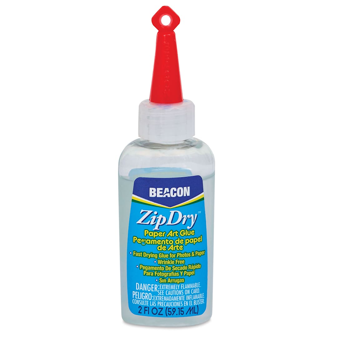 Open in modal - Beacon Zip Dry Paper Art Glue - 2 oz, front of the bottle