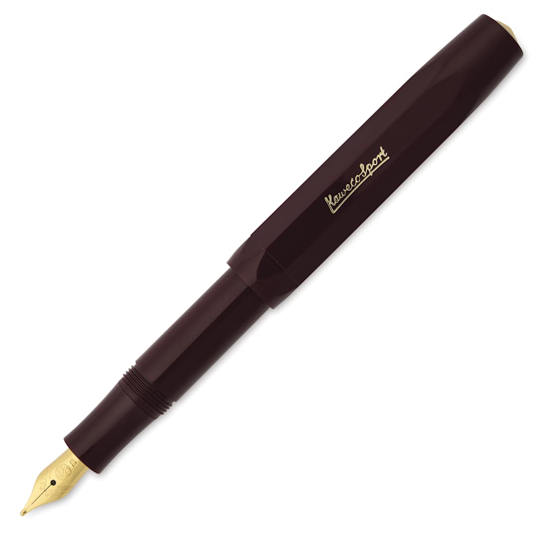 Open in modal - Kaweco Classic Sport Fountain Pen - Bordeaux, Extra-Broad