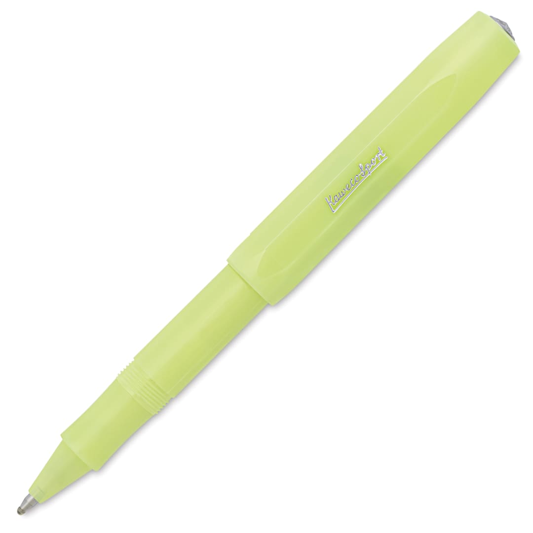 Open in modal - Kaweco Frosted Sport Rollall Pen - Fine Lime