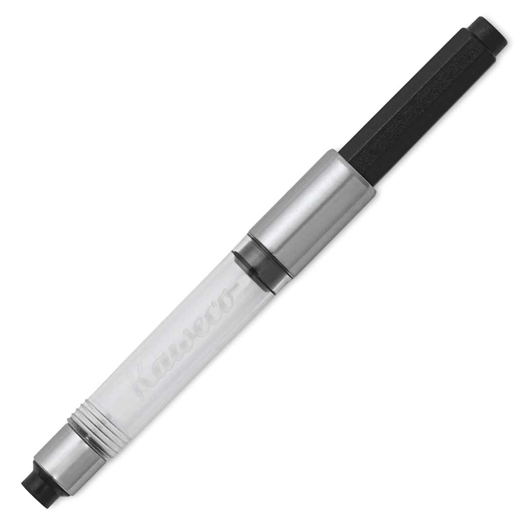 Open in modal - Kaweco Standard Fountain Pen Ink Converter, empty ink reservoir with piston up