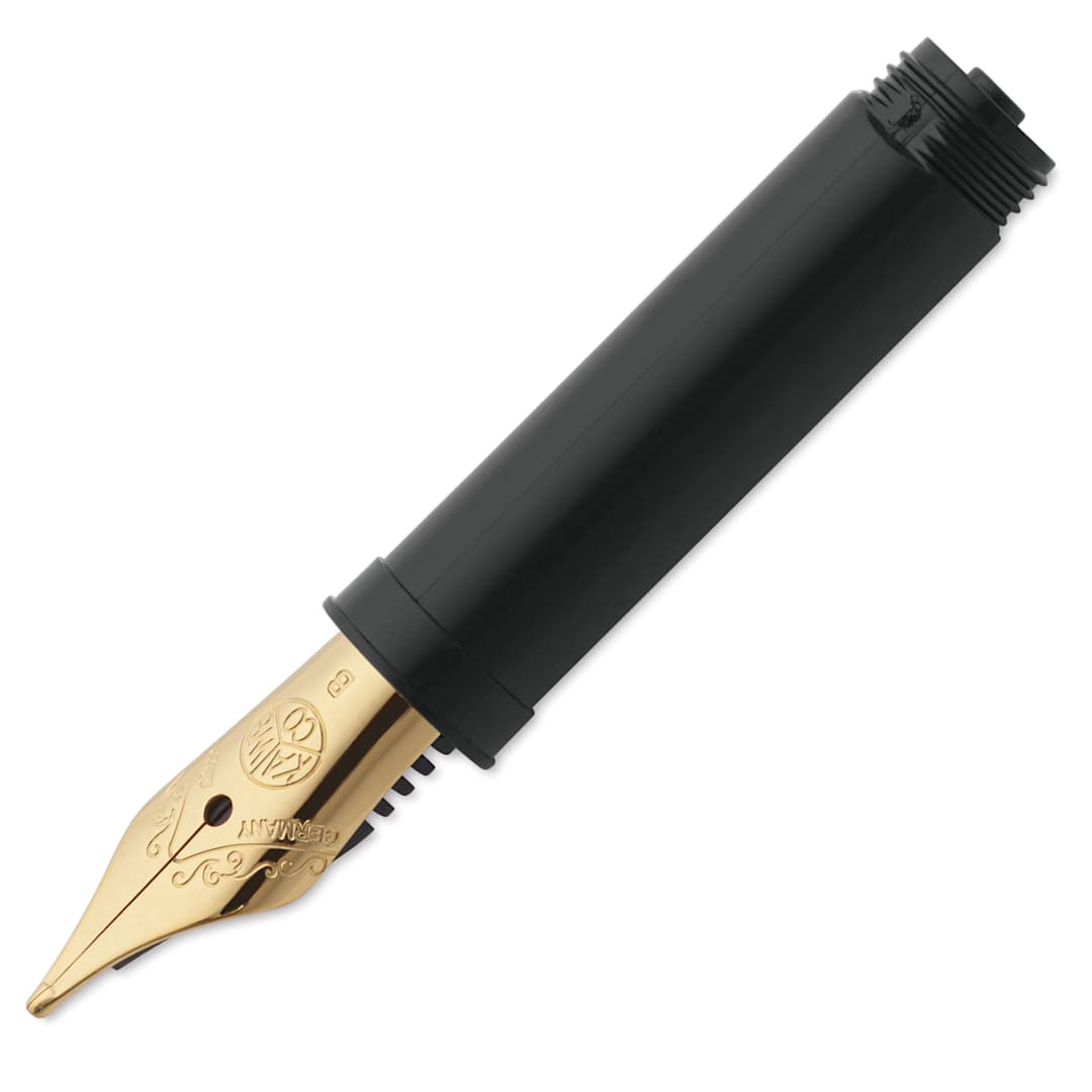Open in modal - Kaweco 060 Fountain Pen Nib - Gold, Broad Nib