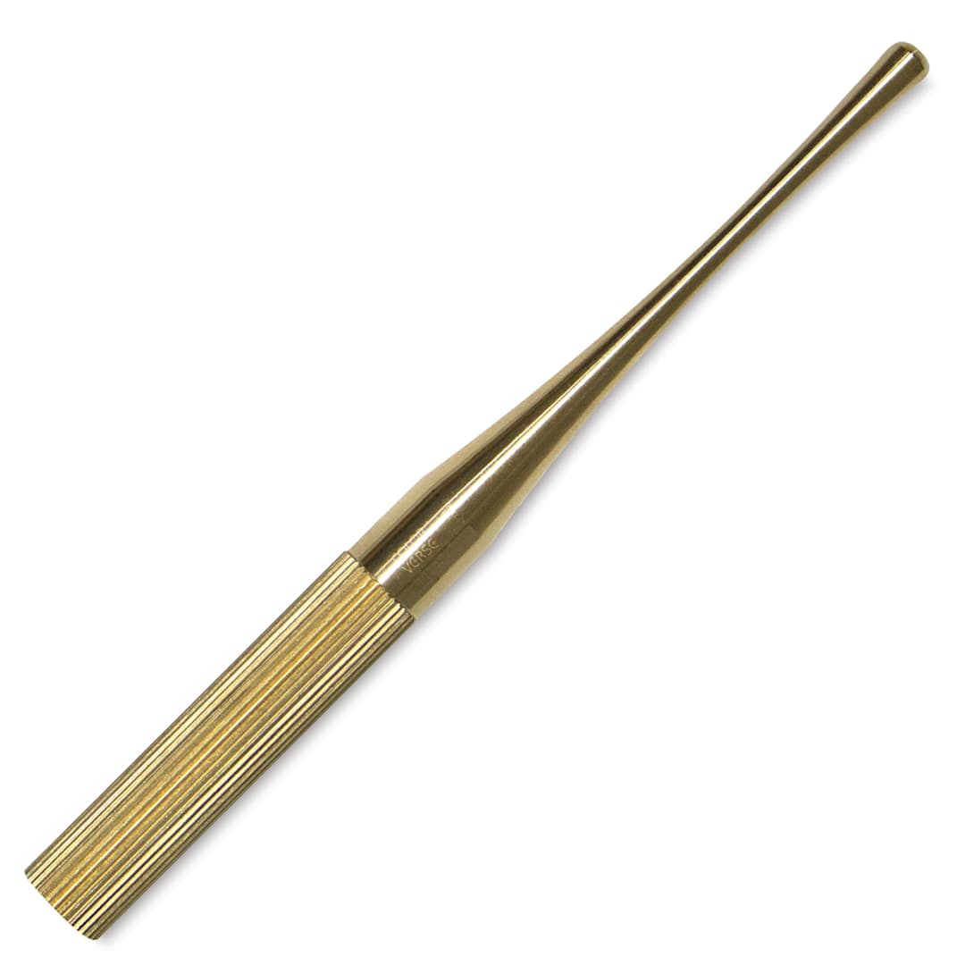 Open in modal - Colorverse Shuttle Nib Holder - Brass, Short