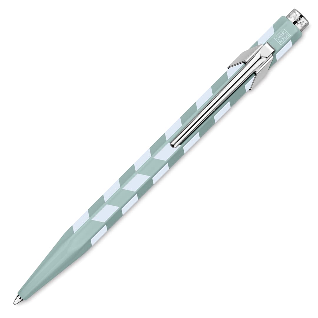 Open in modal - Caran d'Ache Special Edition Mosaic 849 Ballpoint Pen - Winter Green
