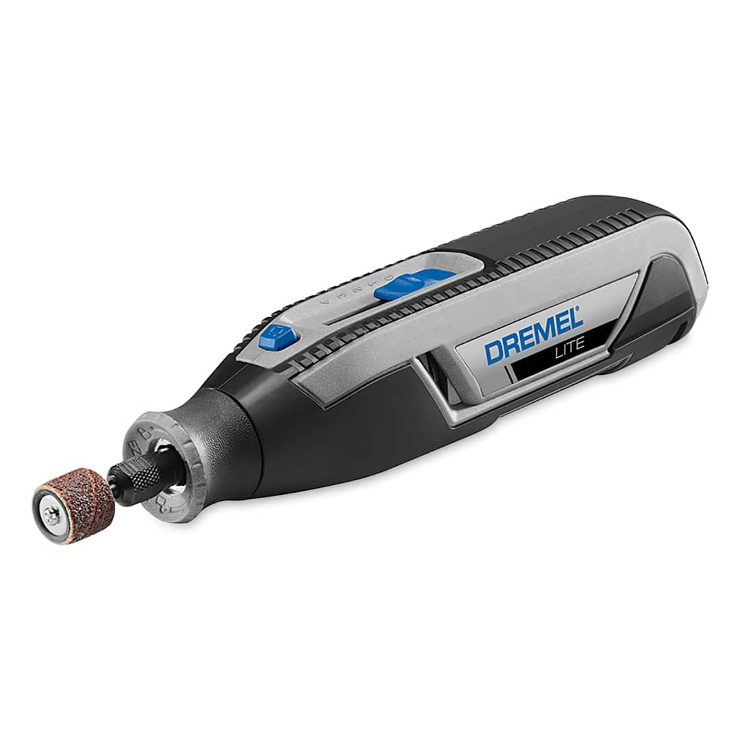 Open in modal - Dremel Lite Cordless Rotary Tool - Angled view of Rotary Tool