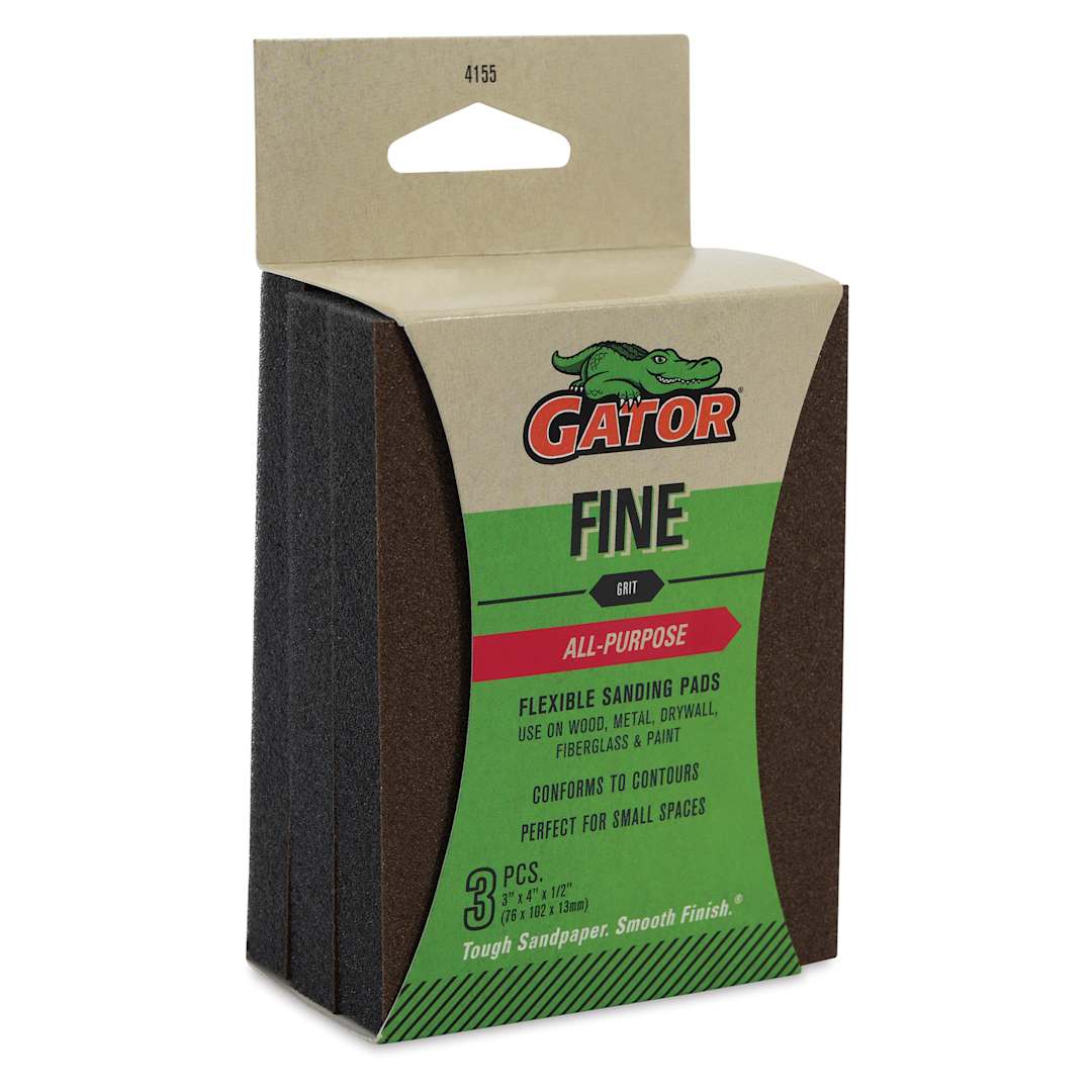 Open in modal - Gator Sanding Pad - 120 Grit, Pkg of 3