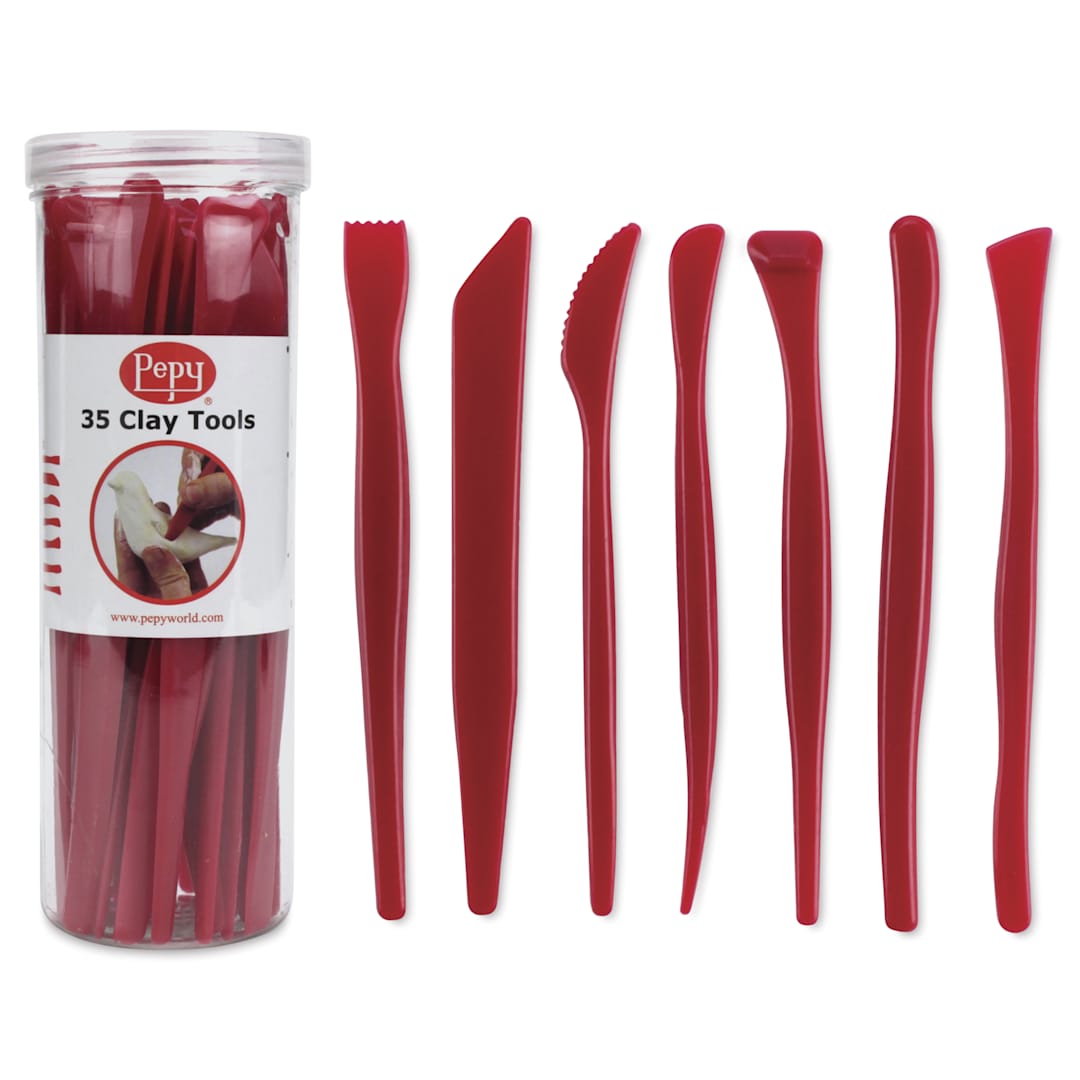 Open in modal - Pepy Clay Tools - Set of 35