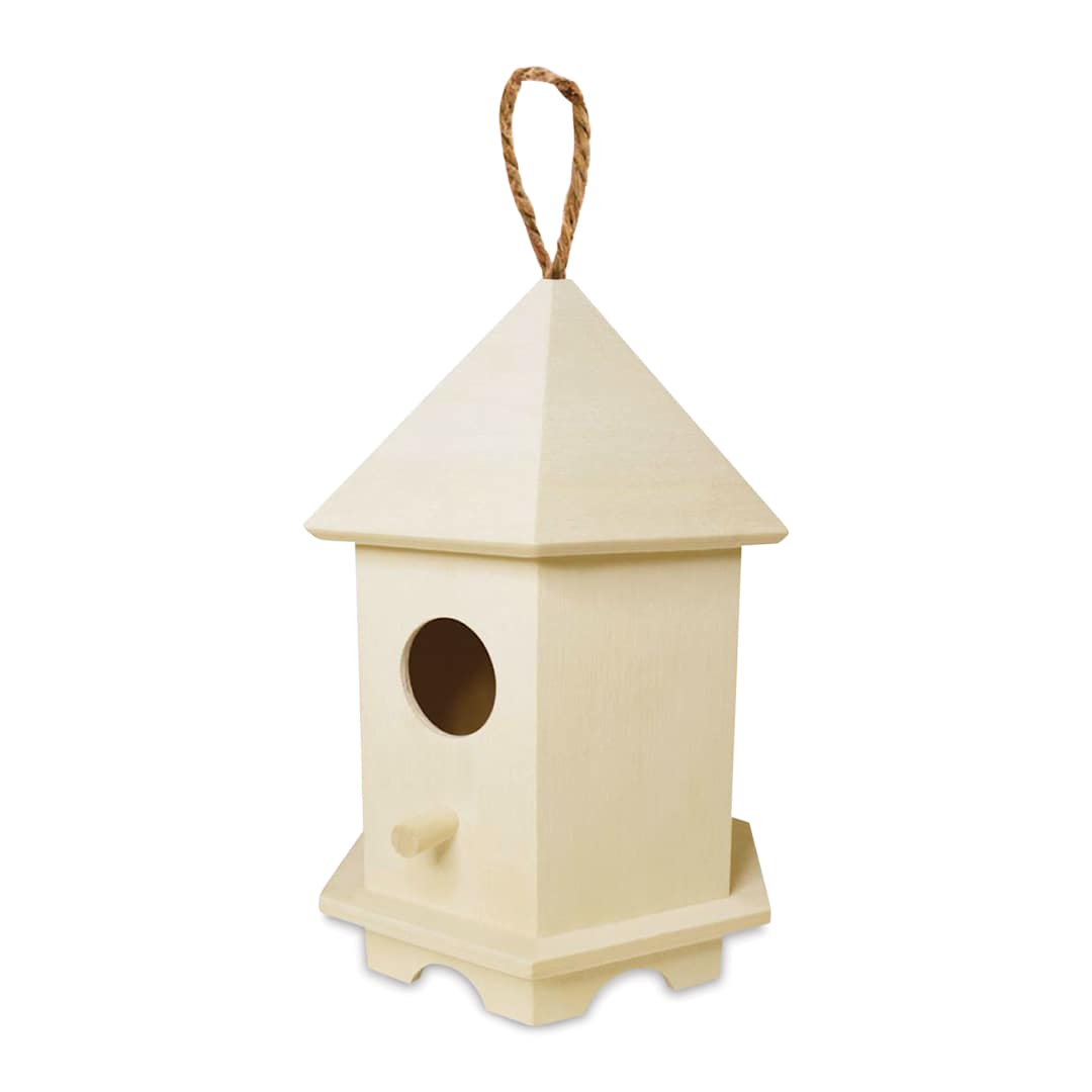 Open in modal - Craft Medley Wood Birdhouse Gazebo Style