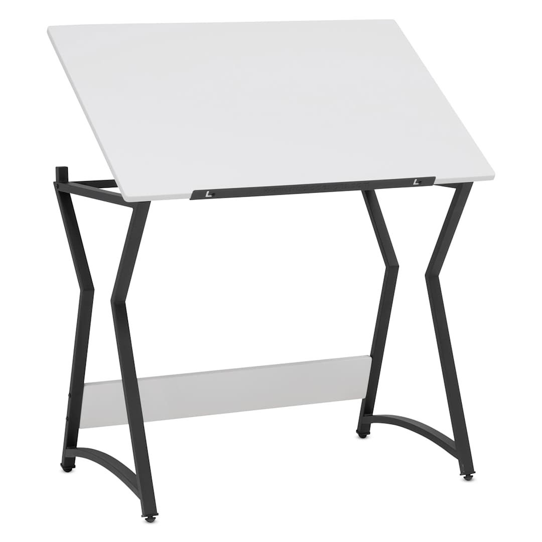 Open in modal - Studio Designs Hourglass Craft Table, at an angle