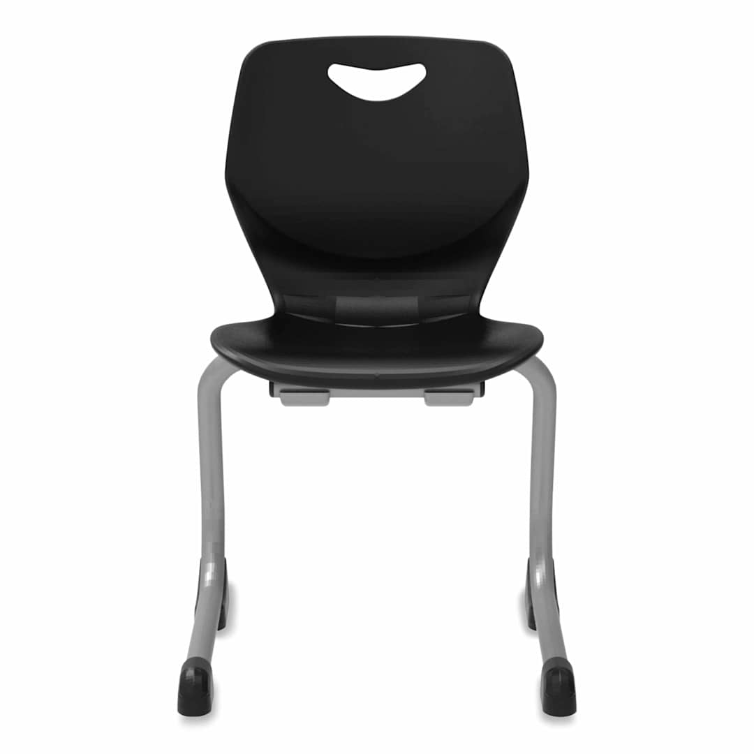 Open in modal - WB Mfg Sconnie Cantilever Chair - 14", front of chair