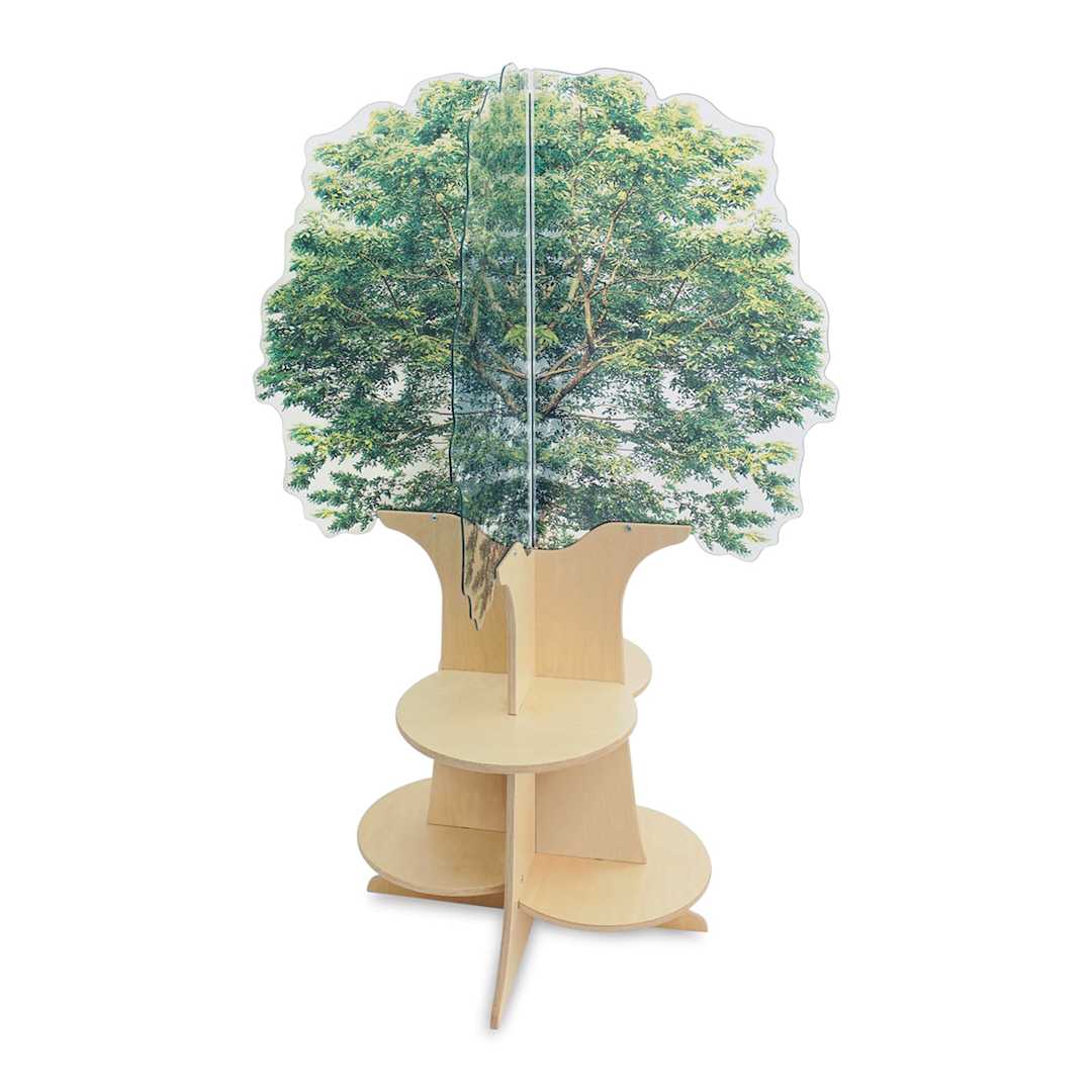 Open in modal - Whitney Brothers Nature View Tree Book Shelf