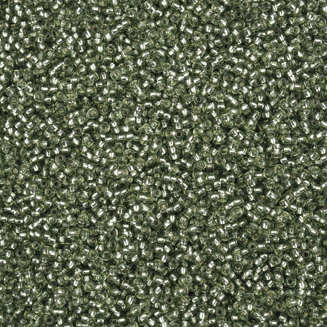Open in modal - John Bead Solgel Czech Seed Beads - S/L, Eucalyptus