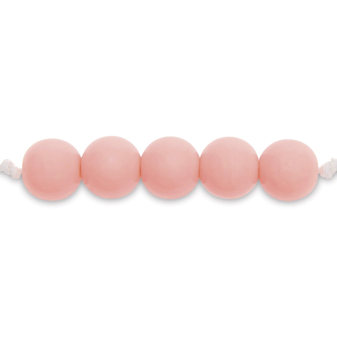 Open in modal - Rico Design Itoshii Plastic Beads - Apricot, 10 mm Dia.