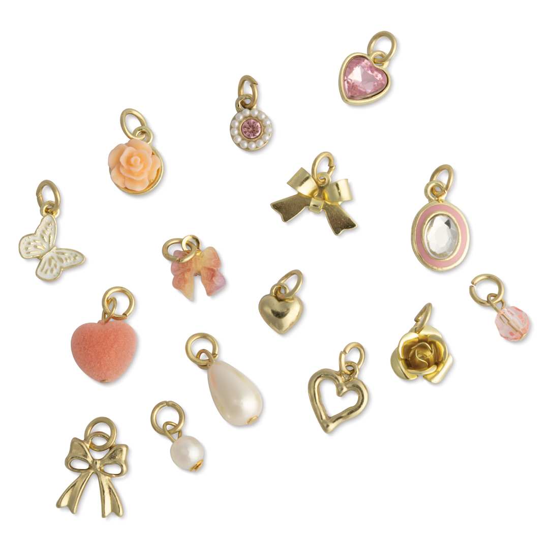 Open in modal - Jewelry Made By Me Charm Set - Pkg of 15, Pretty Things