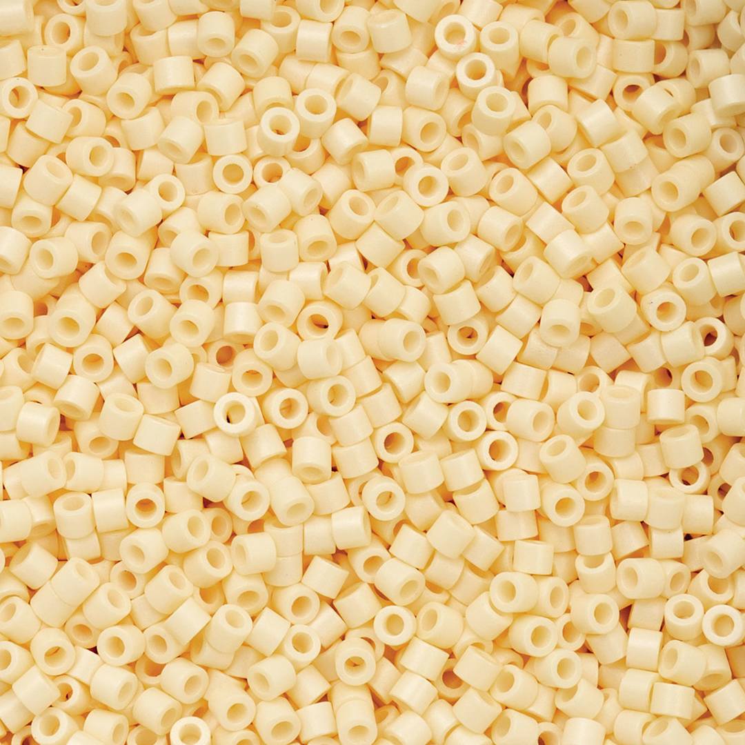 Open in modal - John Bead Cylin 11/0 Cylindrical Seed Beads - Dark Cream