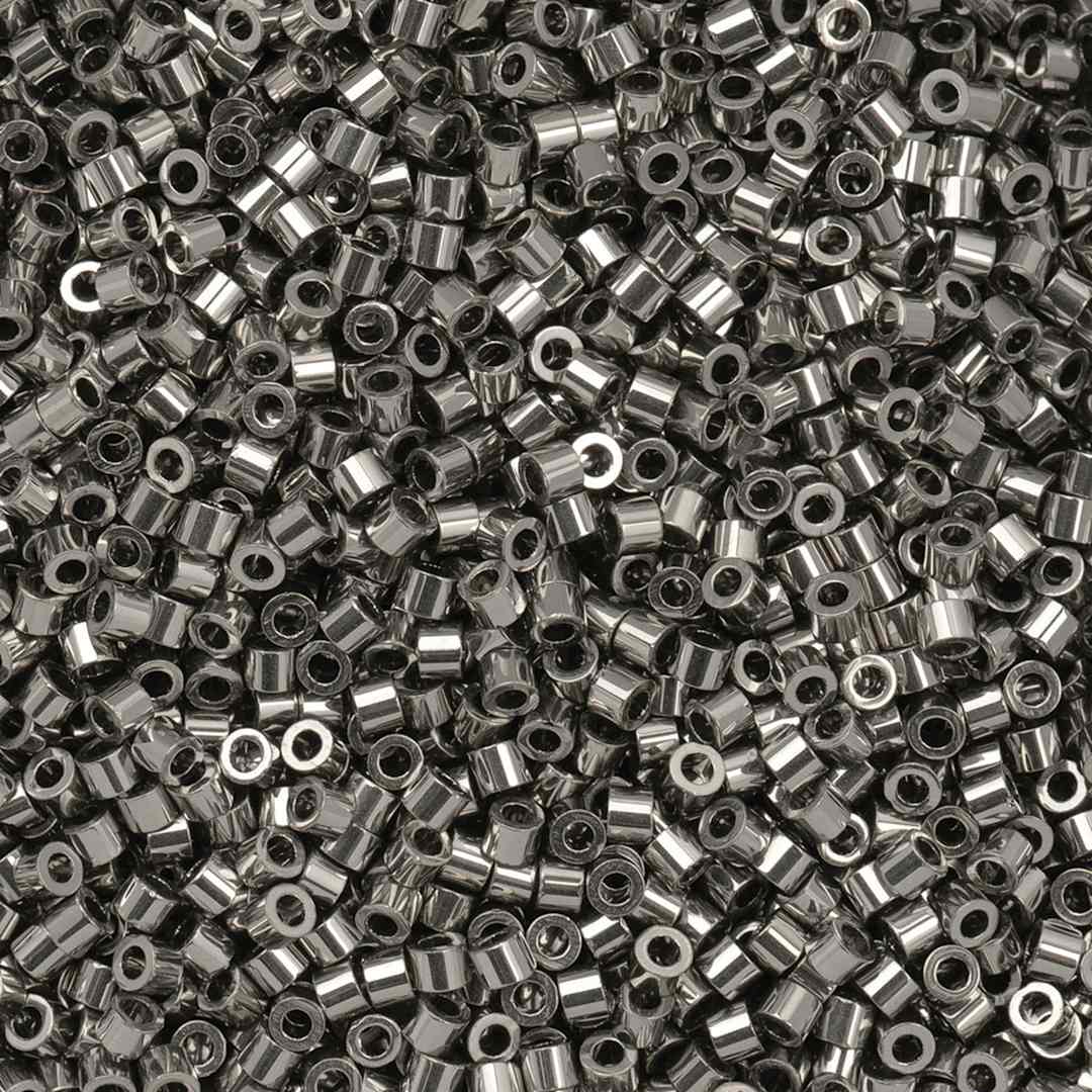Open in modal - John Bead Cylin 11/0 Cylindrical Seed Beads - Steel