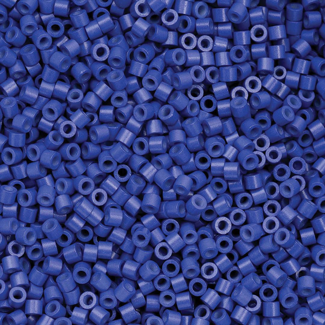 Open in modal - John Bead Cylin 11/0 Cylindrical Seed Beads - Royal Blue Opaque