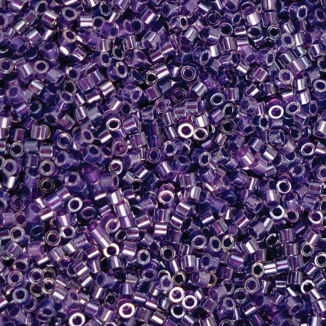 Open in modal - John Bead Cylin 11/0 Cylindrical Seed Beads - Lavender Gemdust