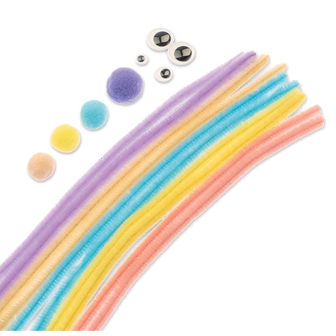 Open in modal - John Bead Mixed Craft Combo Pack - Pkg of 300, Pastel Mix