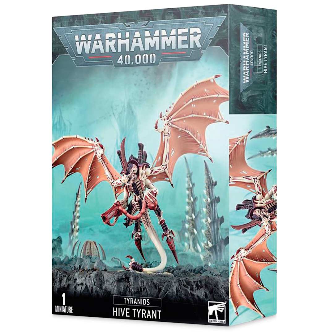 Open in modal - Warhammer 40K Tyranids Hive Tyrant, packaging