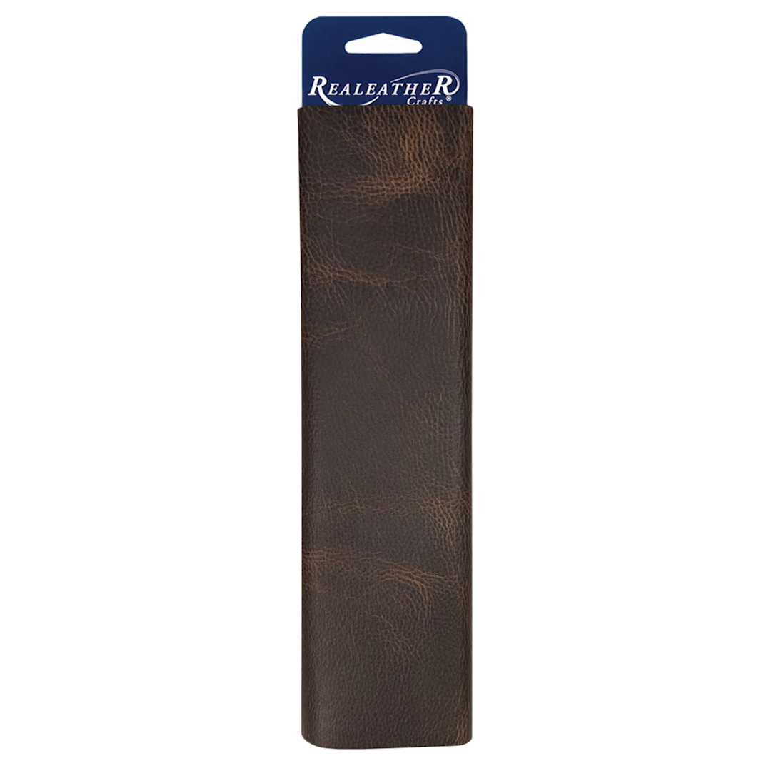 Open in modal - Realeather Grizzly Leather Trim - 8-1/2" x 11", packaging
