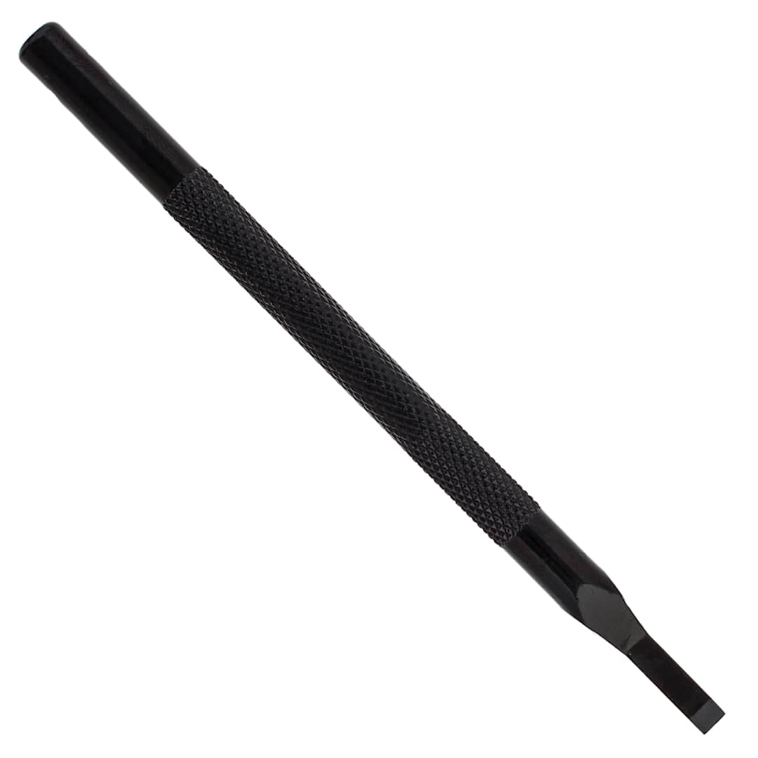 Open in modal - John Bead Metal Complex Leather Lacing Chisel - 1-Prong, Straight, 3.1 mm