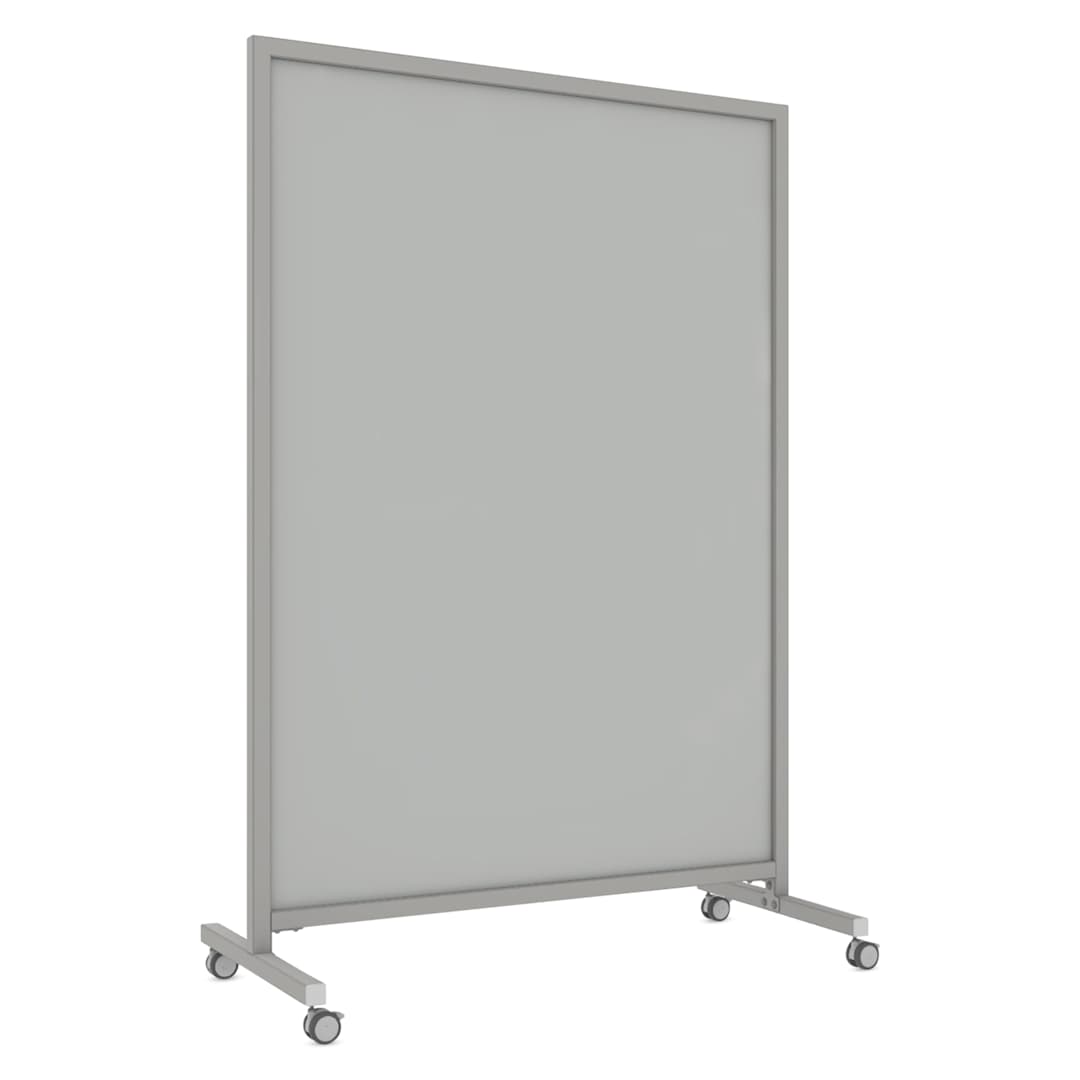 Open in modal - Ghent EZ Mobile Glassboard - Gray, 50" x 75"