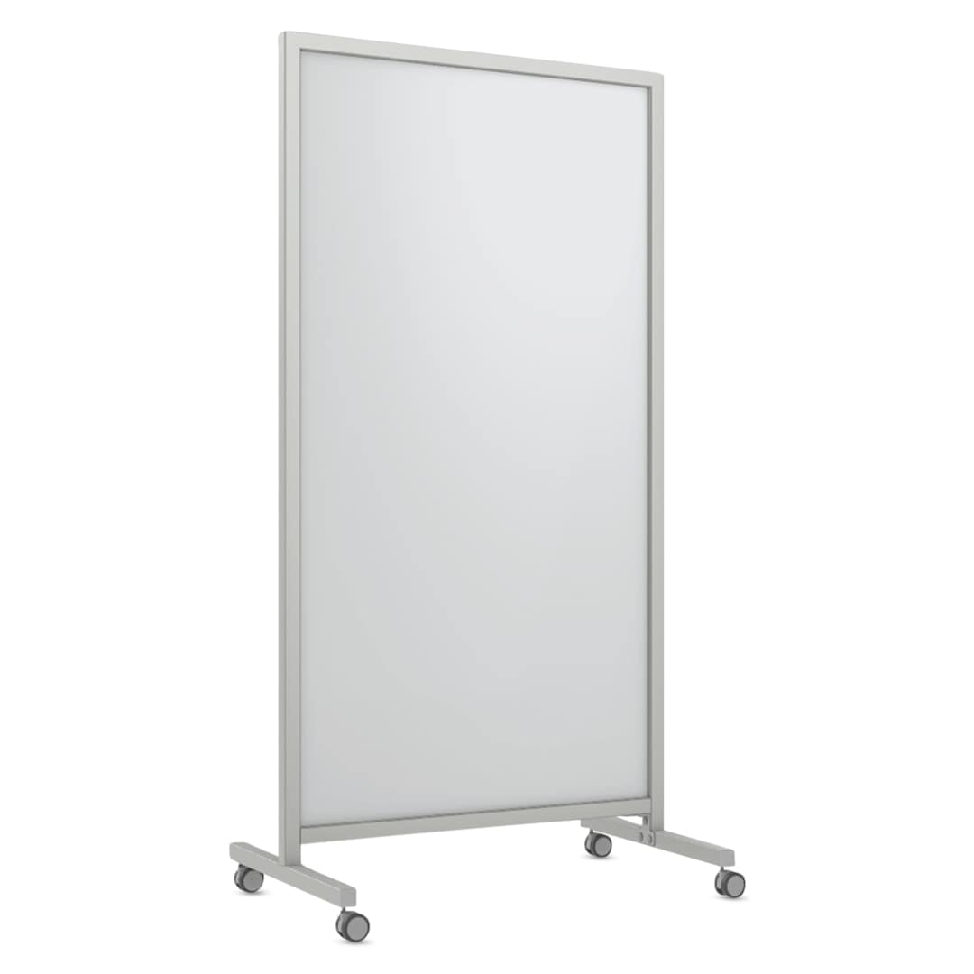 Open in modal - Ghent EZ Mobile Porcelain Whiteboard - 38" x 75"