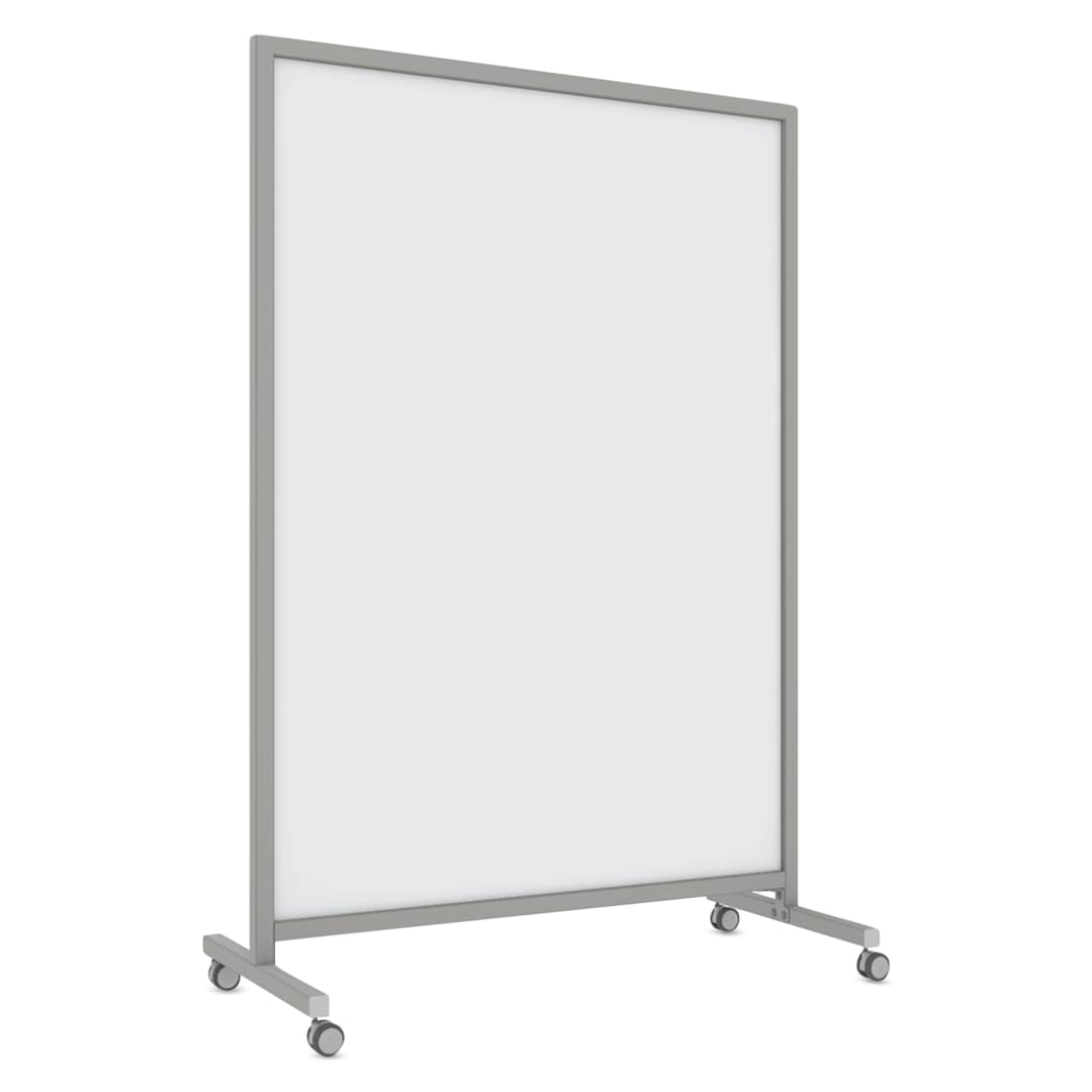 Open in modal - Ghent EZ Mobile Porcelain Whiteboard - 50" x 75"