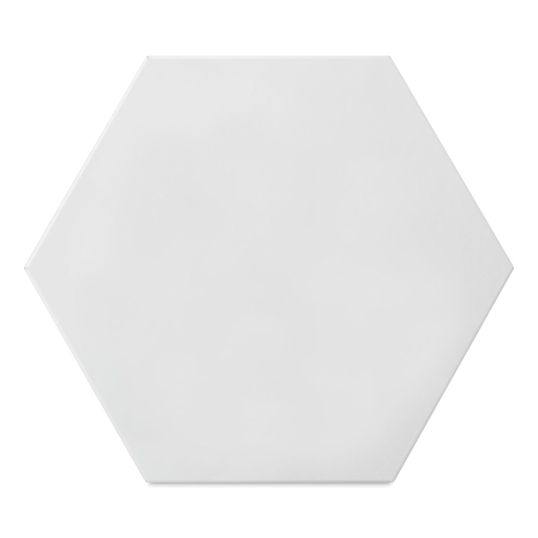 Open in modal - Ghent Hex Modular Steel Whiteboard - White, 18" x 21"
