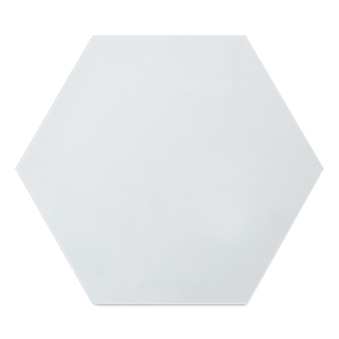 Open in modal - Ghent Hex Modular Steel Whiteboard - Soft Blue, 18" x 21"
