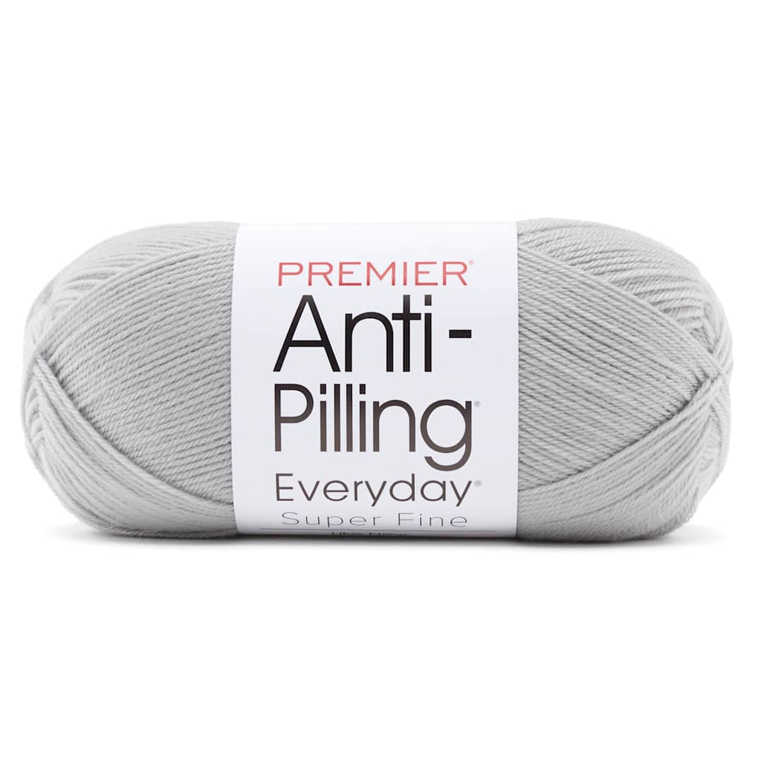 Open in modal - Premier Yarns Anti-Pilling Everyday Super Fine Yarn - Mist, 437 yds