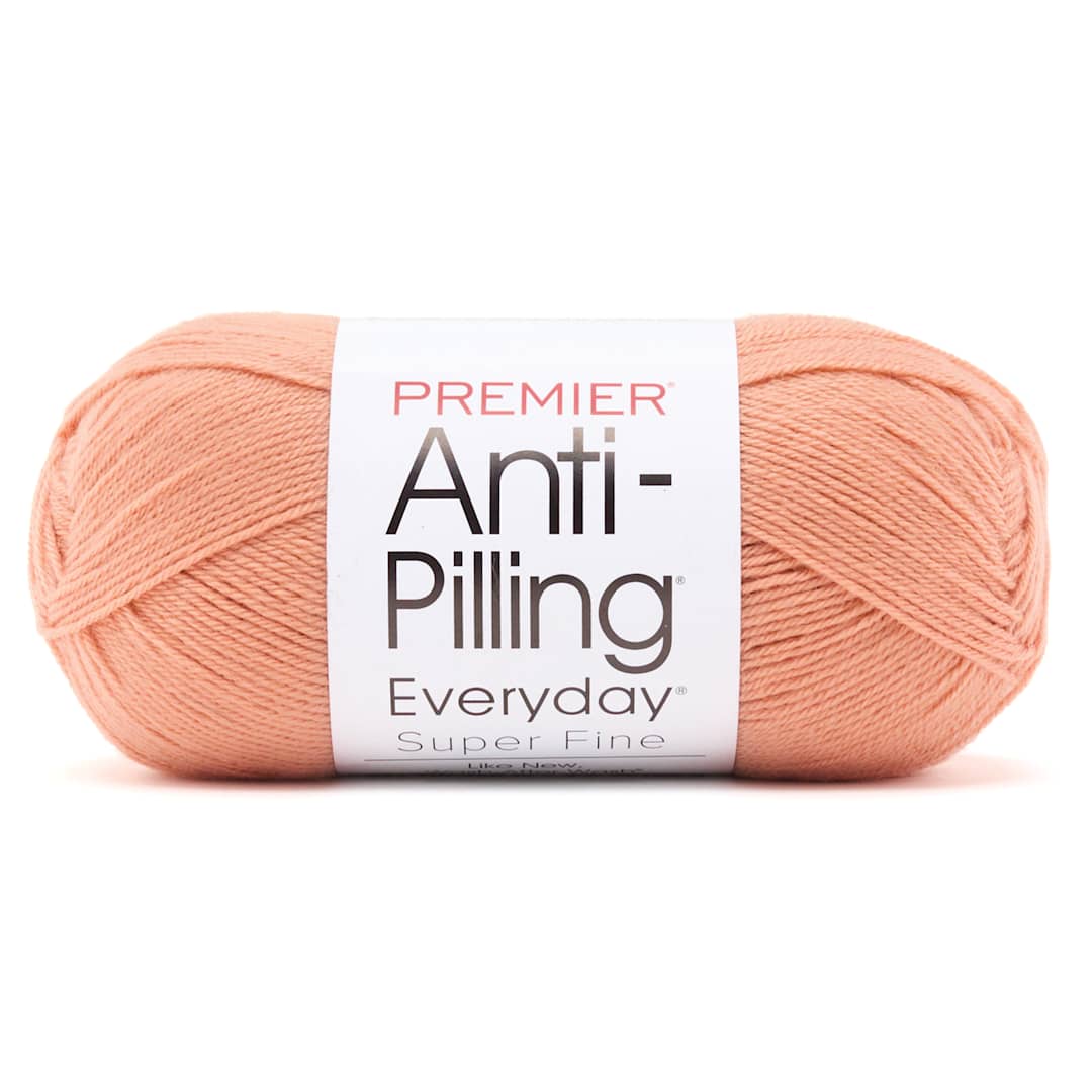 Open in modal - Premier Yarns Anti-Pilling Everyday Super Fine Yarn - Peach Blossom, 437 yds