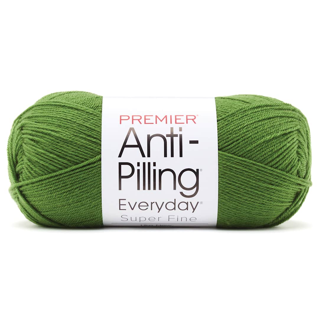Open in modal - Premier Yarns Anti-Pilling Everyday Super Fine Yarn - Treetop, 437 yds