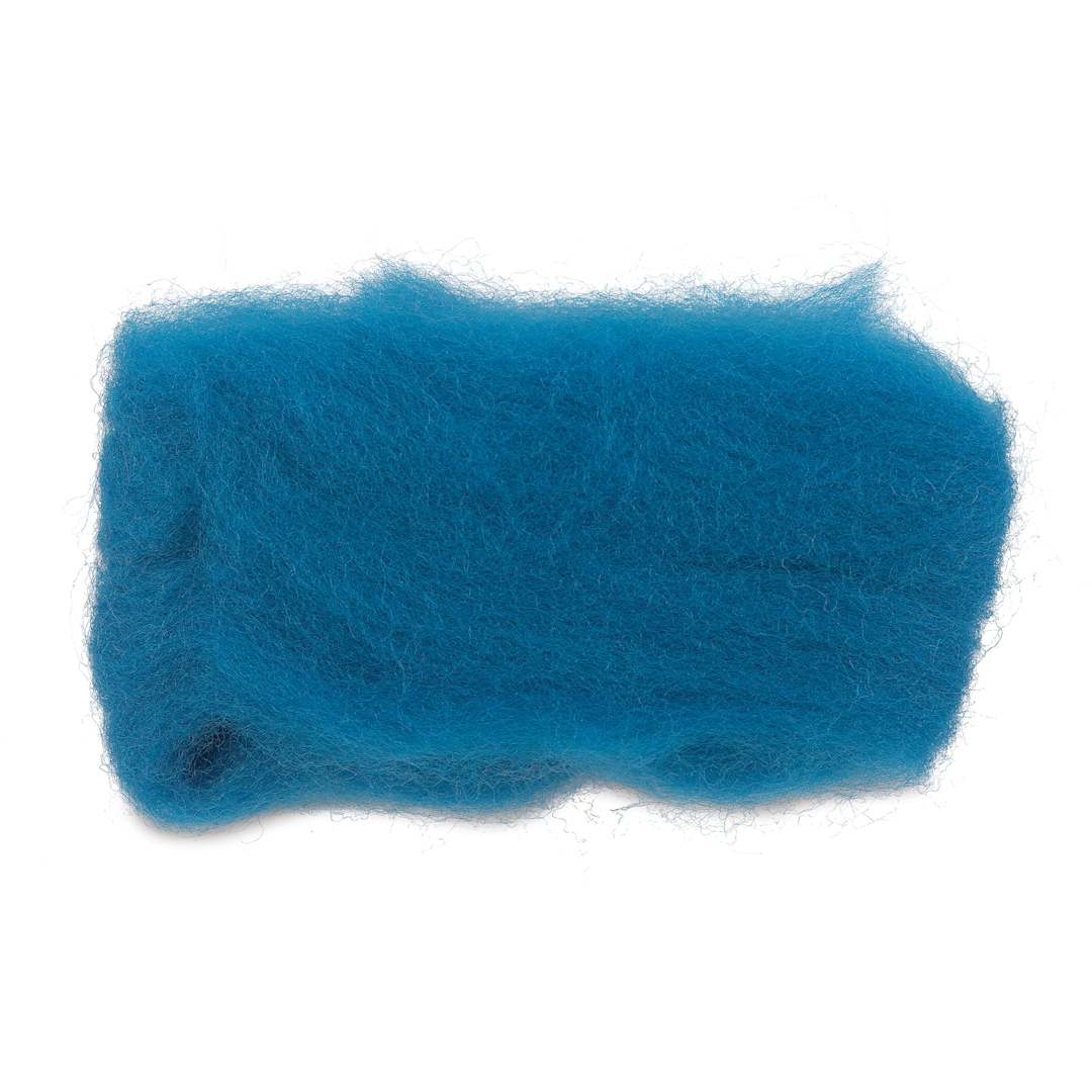Open in modal - Wistyria Editions 100% Wool Roving - Lagoon, 14"