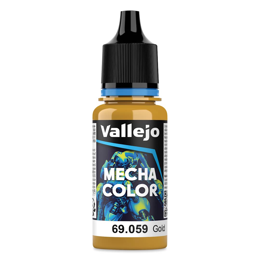 Open in modal - Vallejo Mecha Airbrush Color - Gold, 18 ml