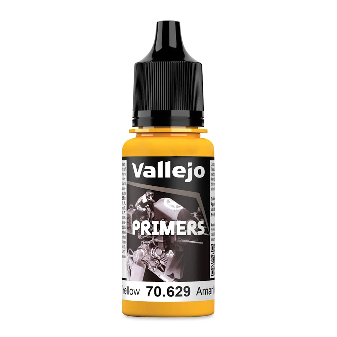 Open in modal - Vallejo Airbrush Primer - Sun Yellow, 18 ml