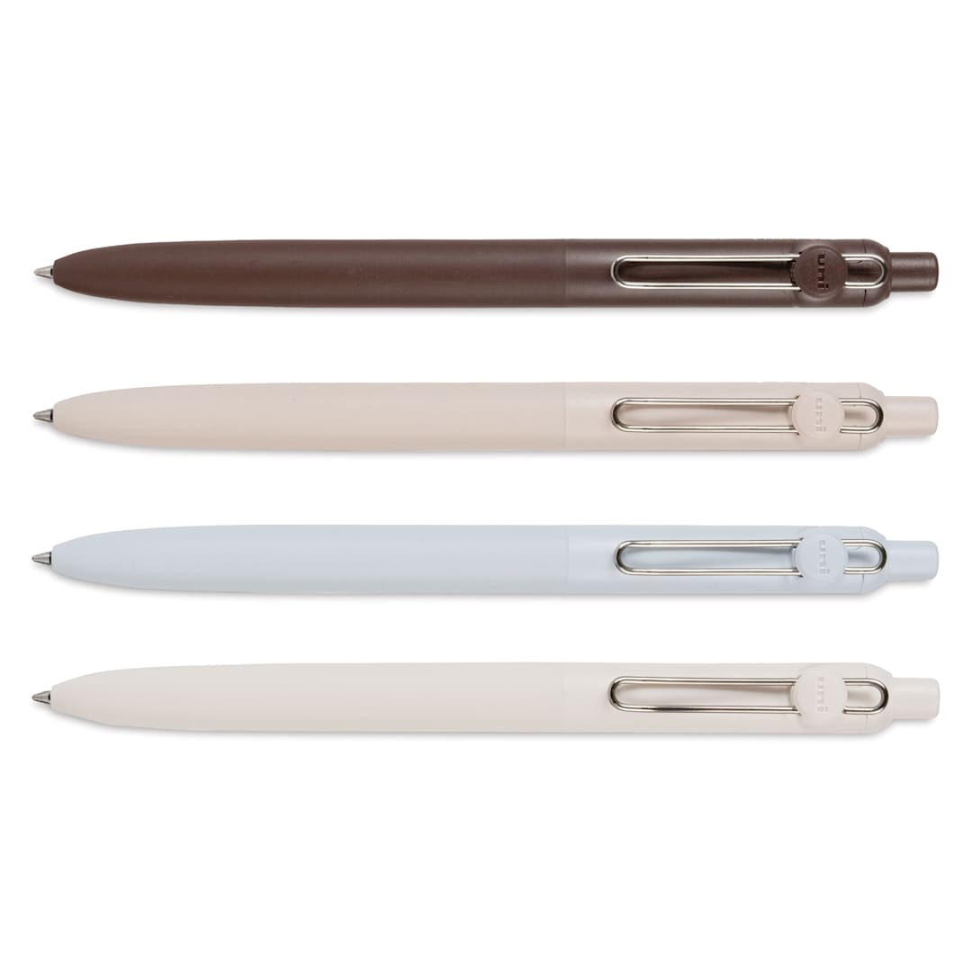 Open in modal - Uni-Ball Zento Gel Pens - Set of 4, Macrame, 0.7 mm