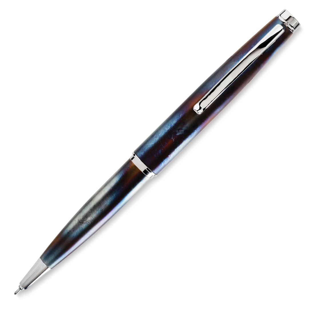 Open in modal - Monteverde Dakota Gel Pen - Raw Flame, uncapped