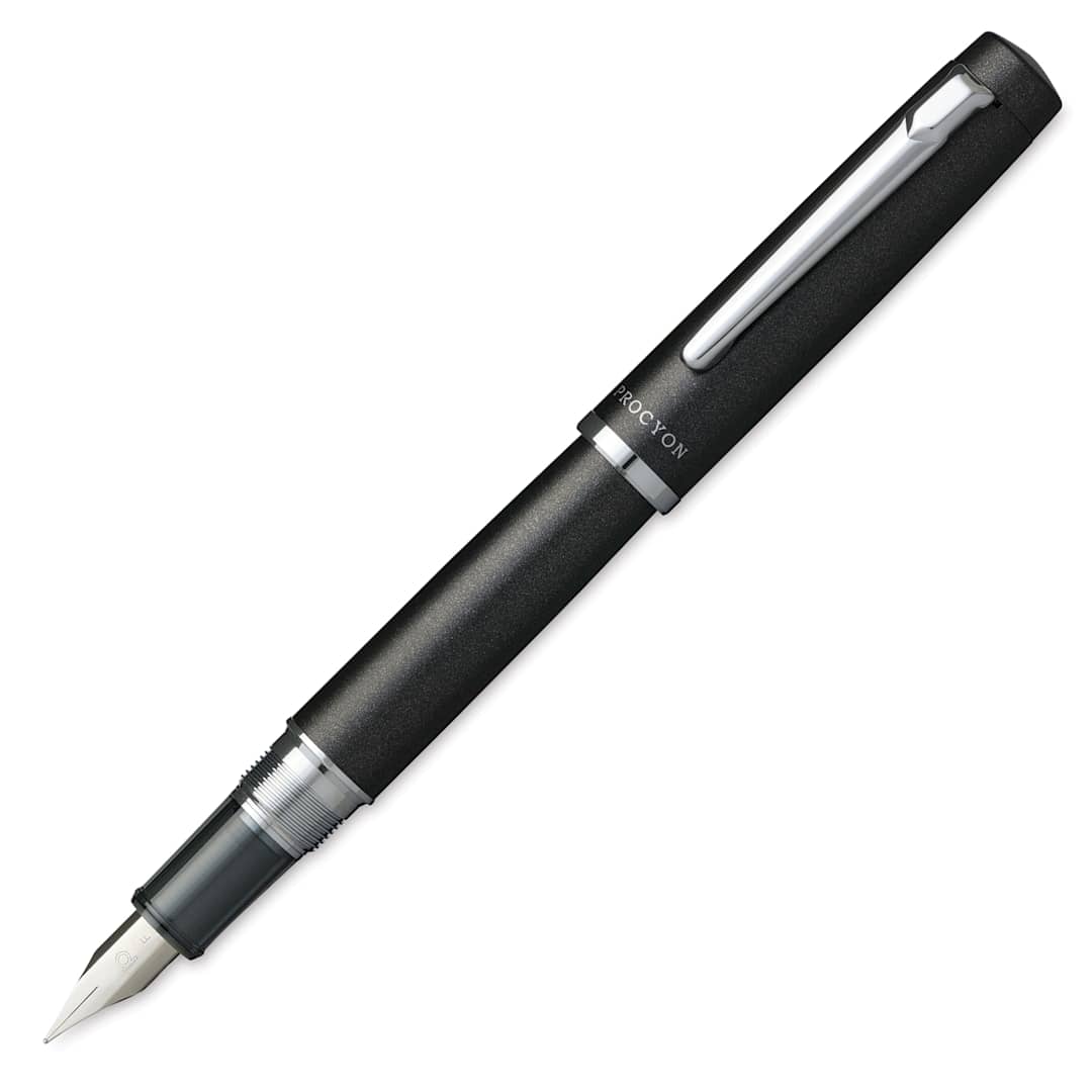 Open in modal - Platinum Procyon Fountain Pen - Shadow Mica, Medium Nib (image may depict a different size nib)