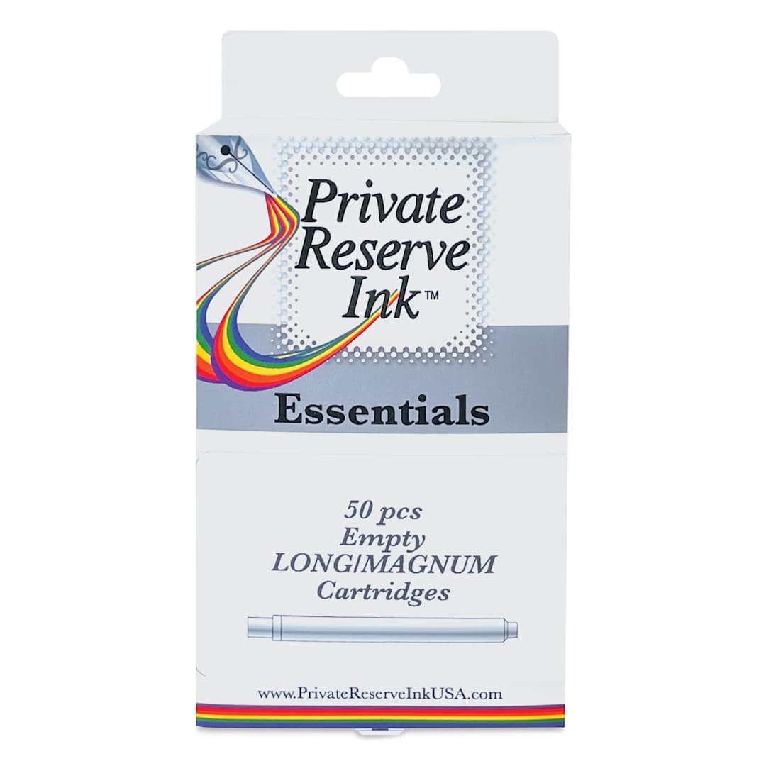 Open in modal - Private Reserve Ink Essentials Empty Long/Magnum Cartridges - Pkg of 50