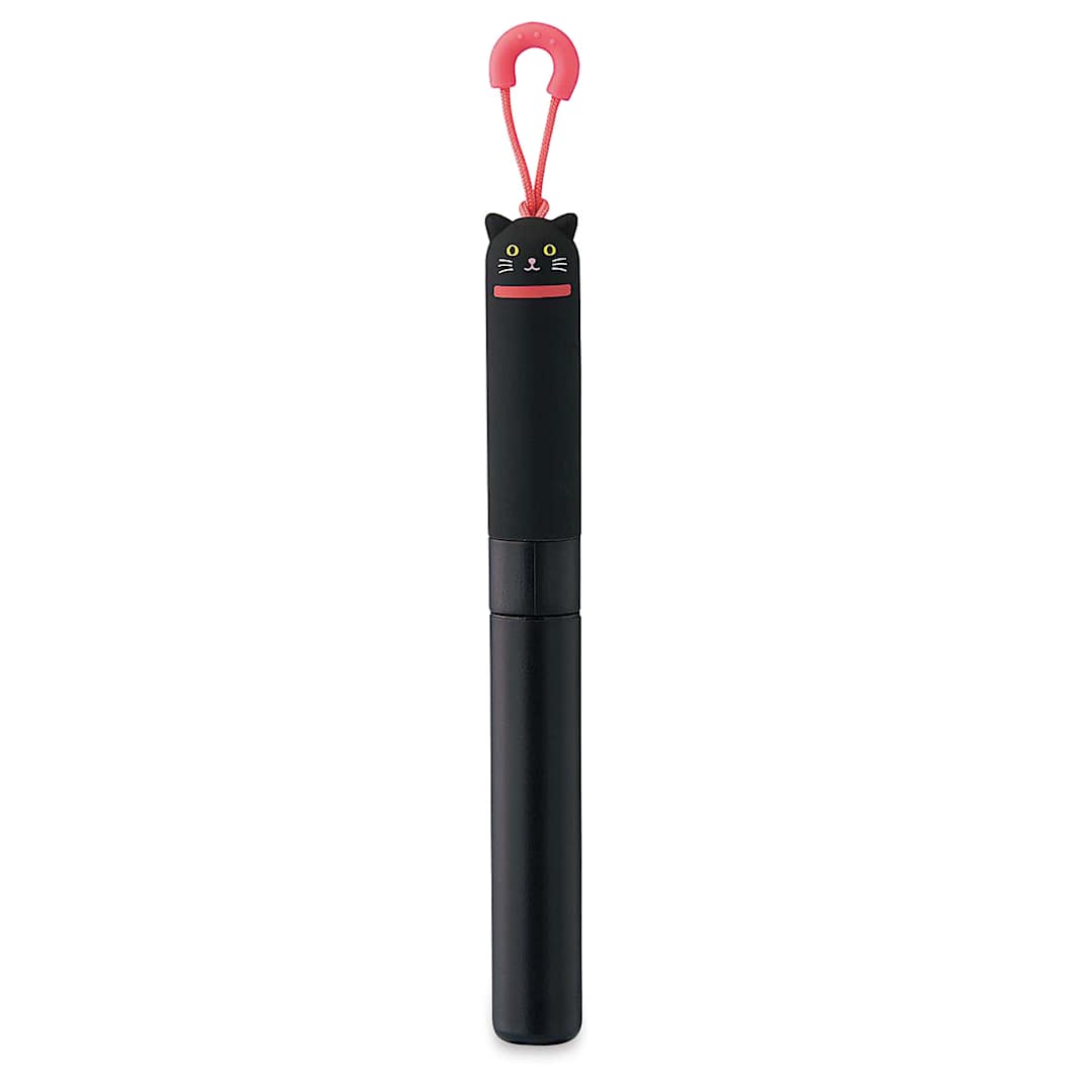 Open in modal - PuniLabo Stick Scissors - Black Cat