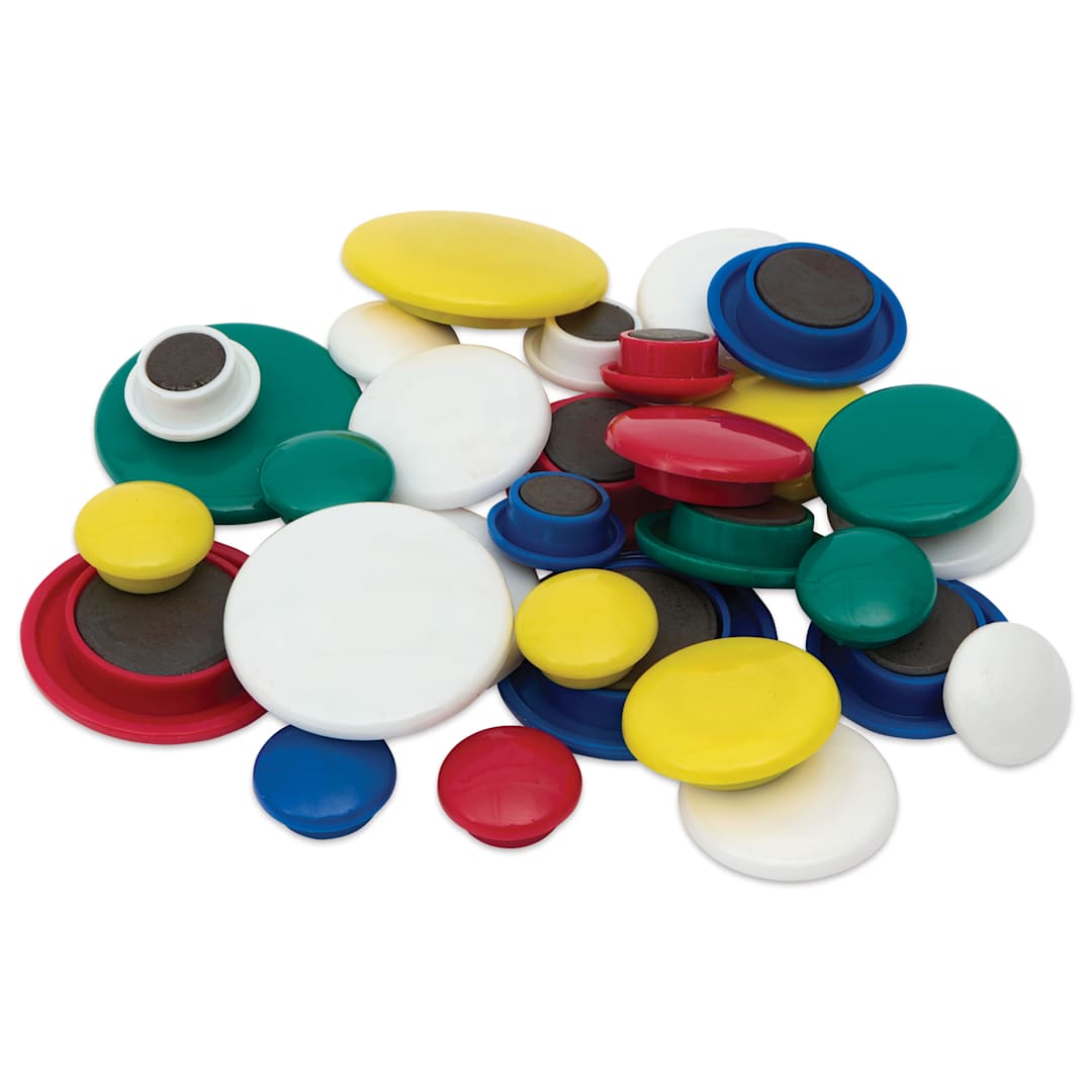 Open in modal - Officemate Magnetic Fasteners - Pkg of 30