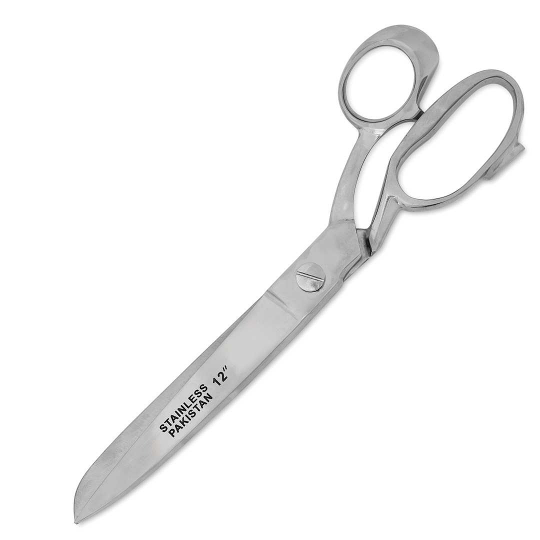 Open in modal - Jewel Tool Heavy Duty Tailor Scissors - 12" Blade closed