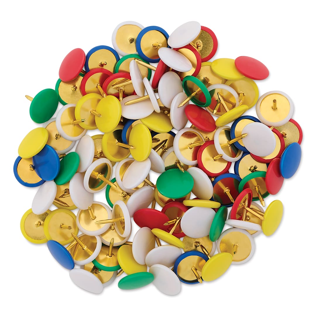 Open in modal - Charles Leonard Thumb Tacks - Pkg of 100