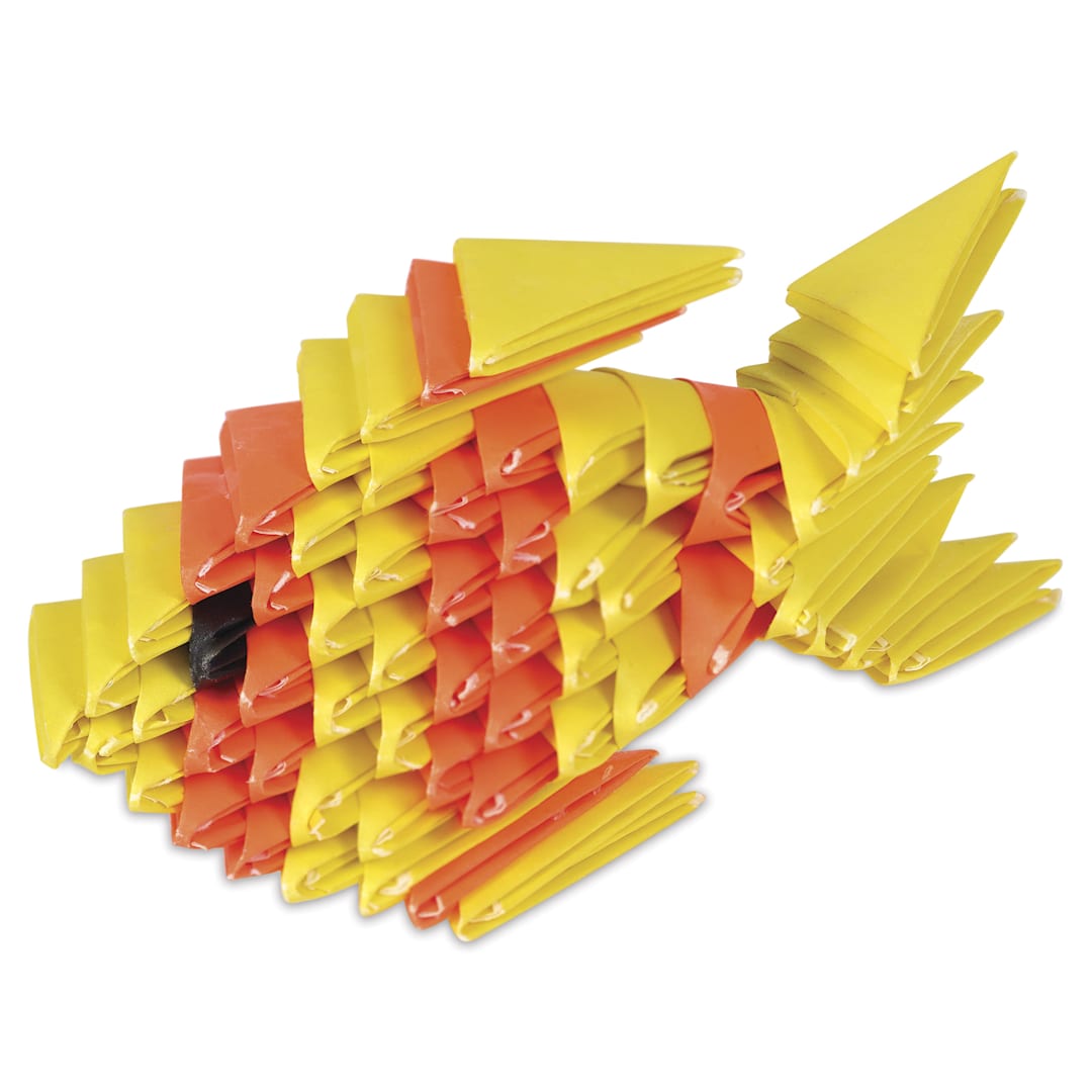 Open in modal - Aitoh Koorigami 3D Origami Kit - Fish, finished