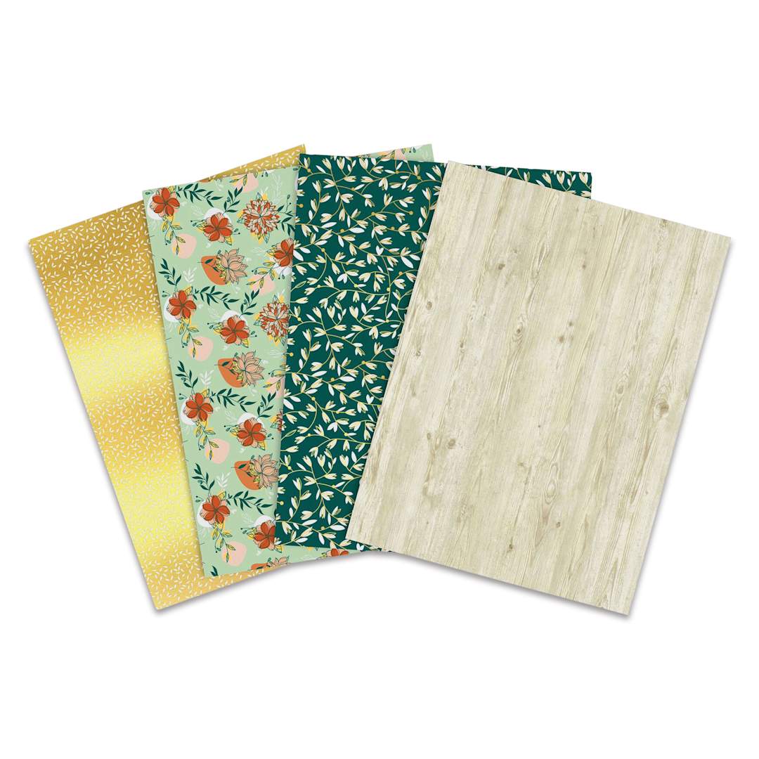 Open in modal - Decopatch Mix & Patch Paper Assortment - Set of 4, Natural, 30 cm x 40 cm
