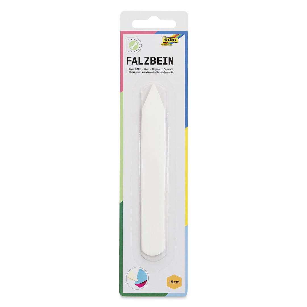 Open in modal - Folia Bone Folder - 15 cm x 2 cm front of packaging