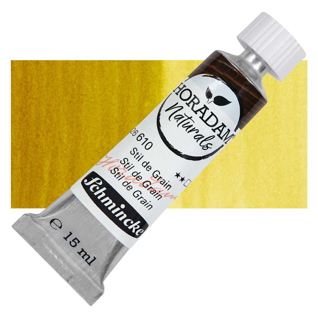 Open in modal - Schmincke Horadam Naturals Watercolor - Stil De Grain, 15 ml Tube with swatch
