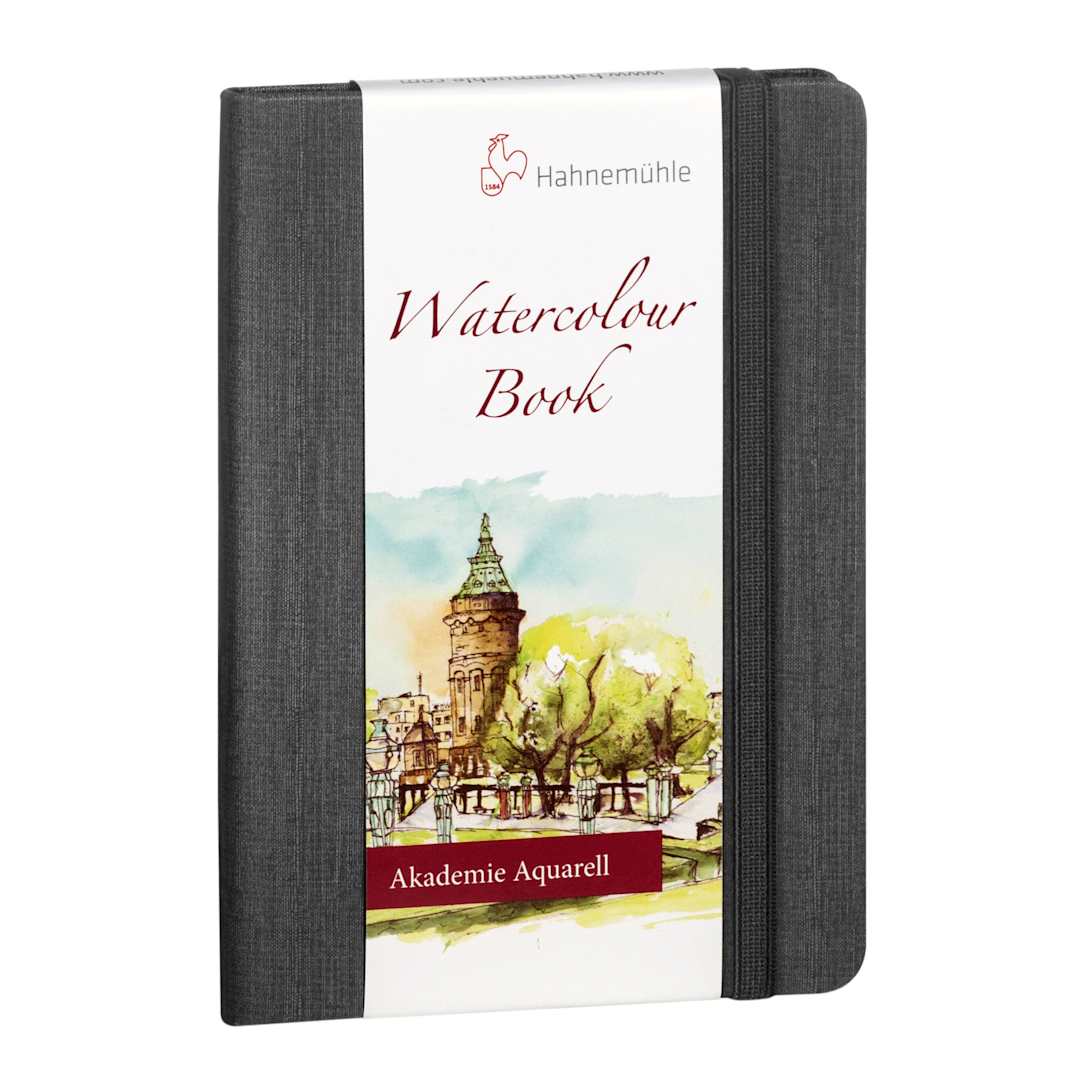 Open in modal - Hahnemuehle Akademie Aquarell Watercolor Pad 8.2" x 5.8"
