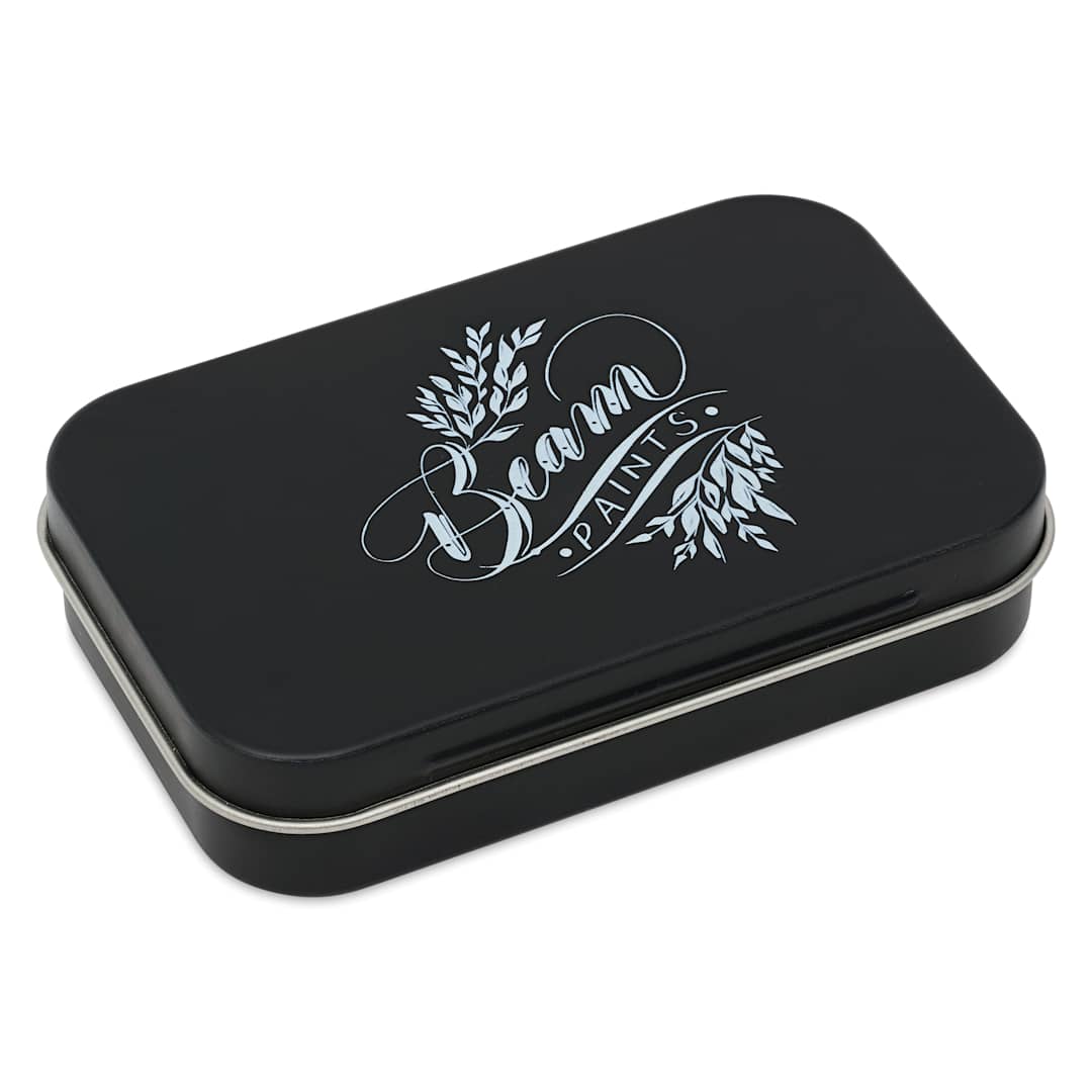 Open in modal - Beam Watercolor Empty Tin - Large, closed